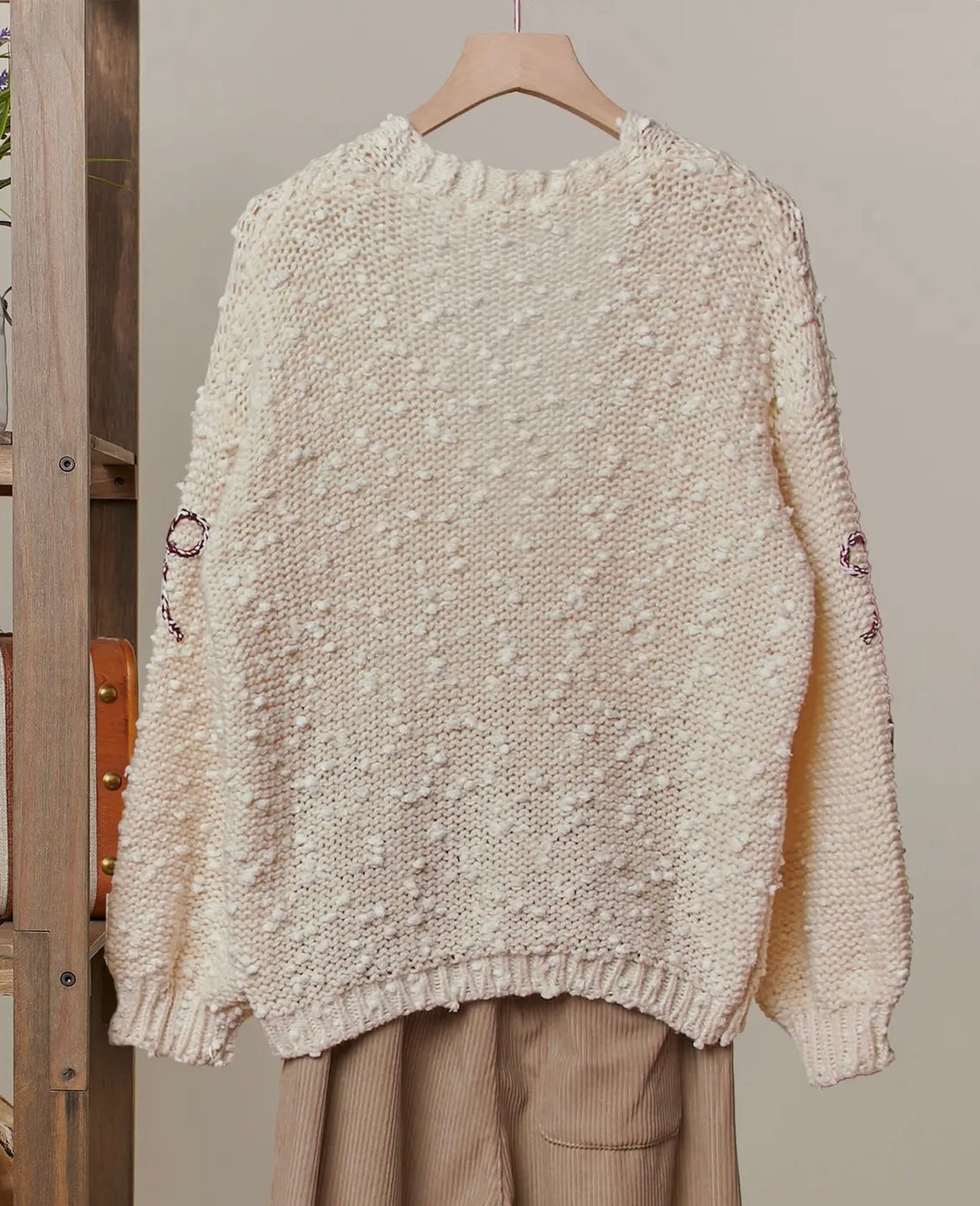 Holiday Bow Cardigan