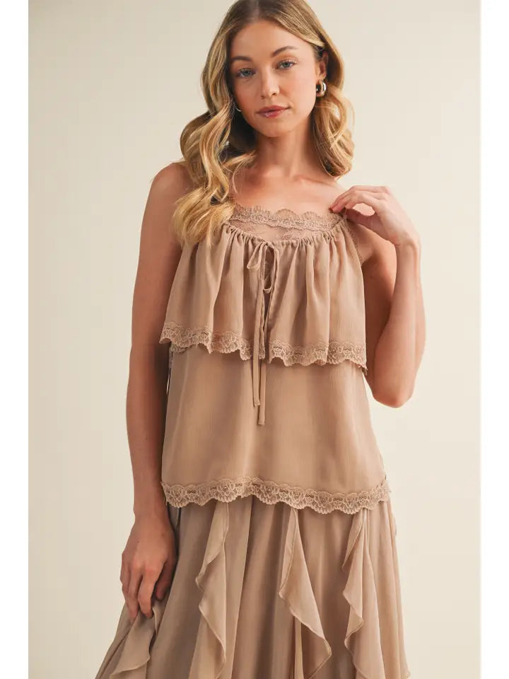 Desert Lace Tank Top