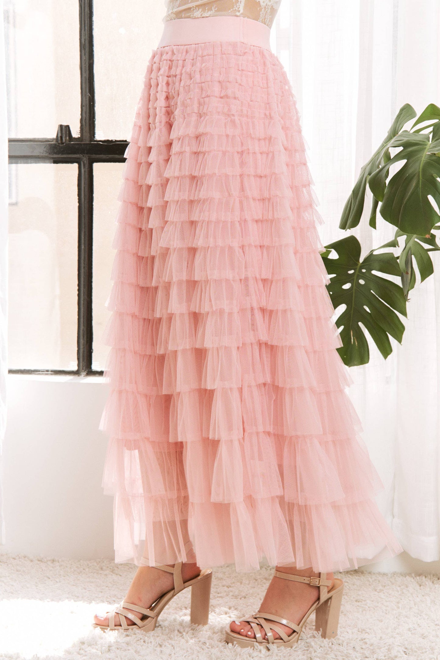Ranch Romance Tulle Maxi Skirt