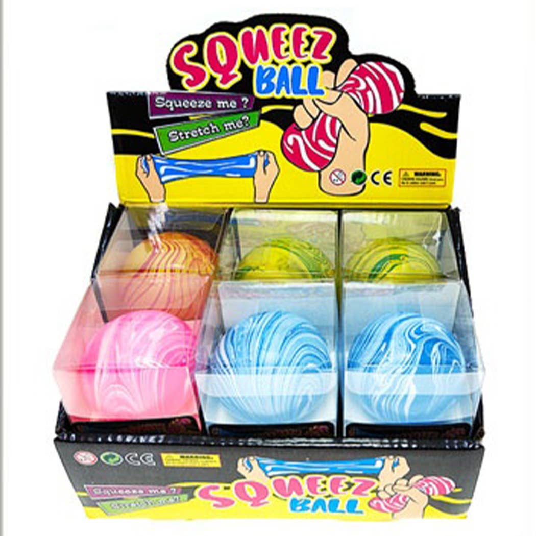 Marbled Ball Sugar Squeeze Squishy