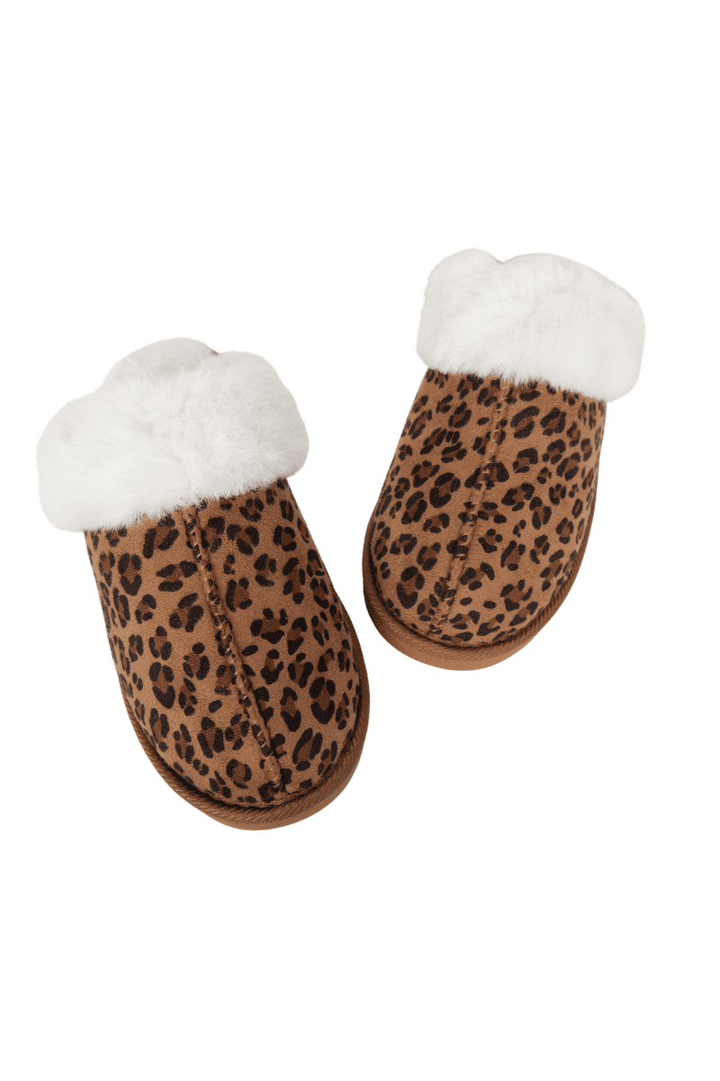 Leopard Print Slippers