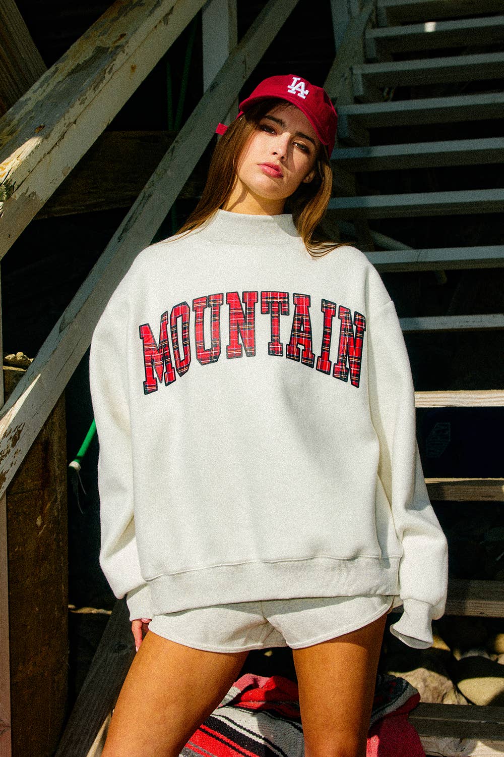 Reversible LAKE & MOUNTAIN Mockneck