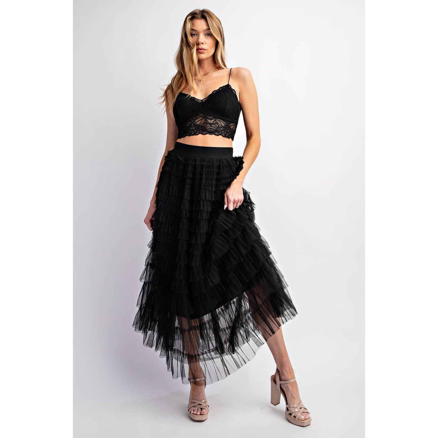 Ranch Romance Tulle Maxi Skirt